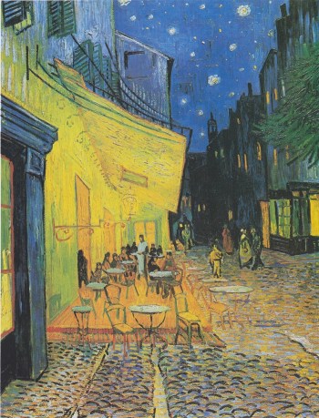 'Taras kawiarni w nocy', V. Van Gogh