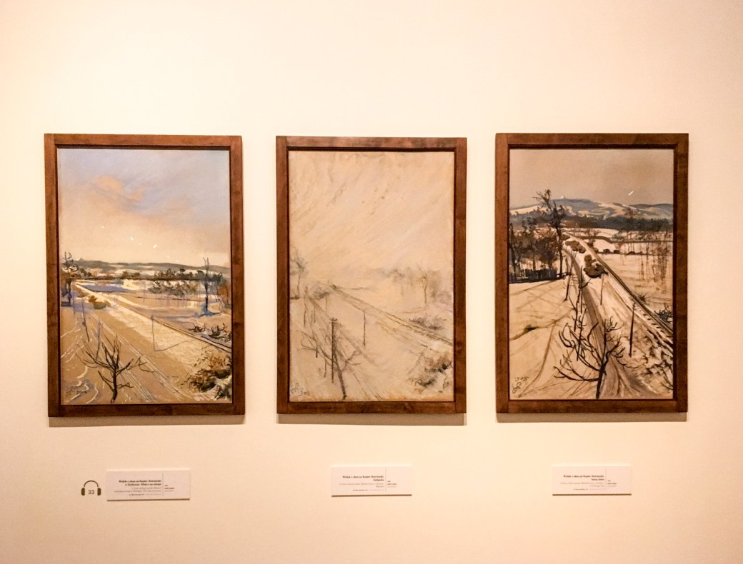 obraz Stanisław Wyspiański widok z kopca kościuszki